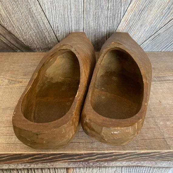 Vintage Wooden Shoes {Dutch Wooden Clogs Scandina… - image 6