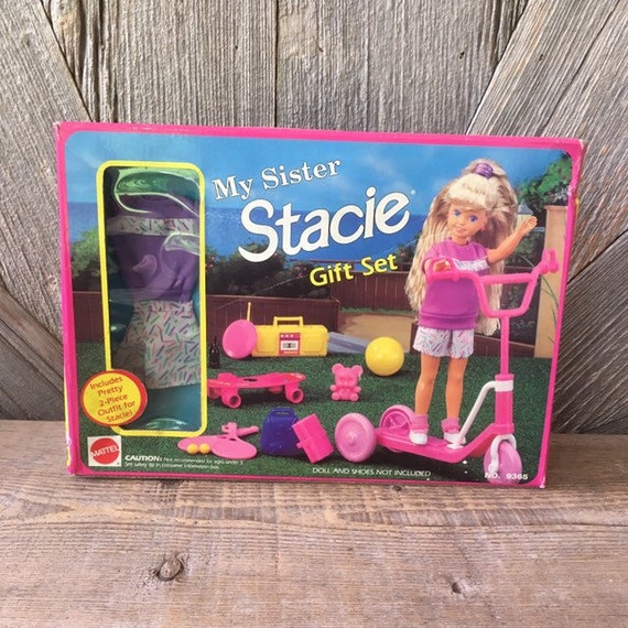 barbie sisters snow fun giftset