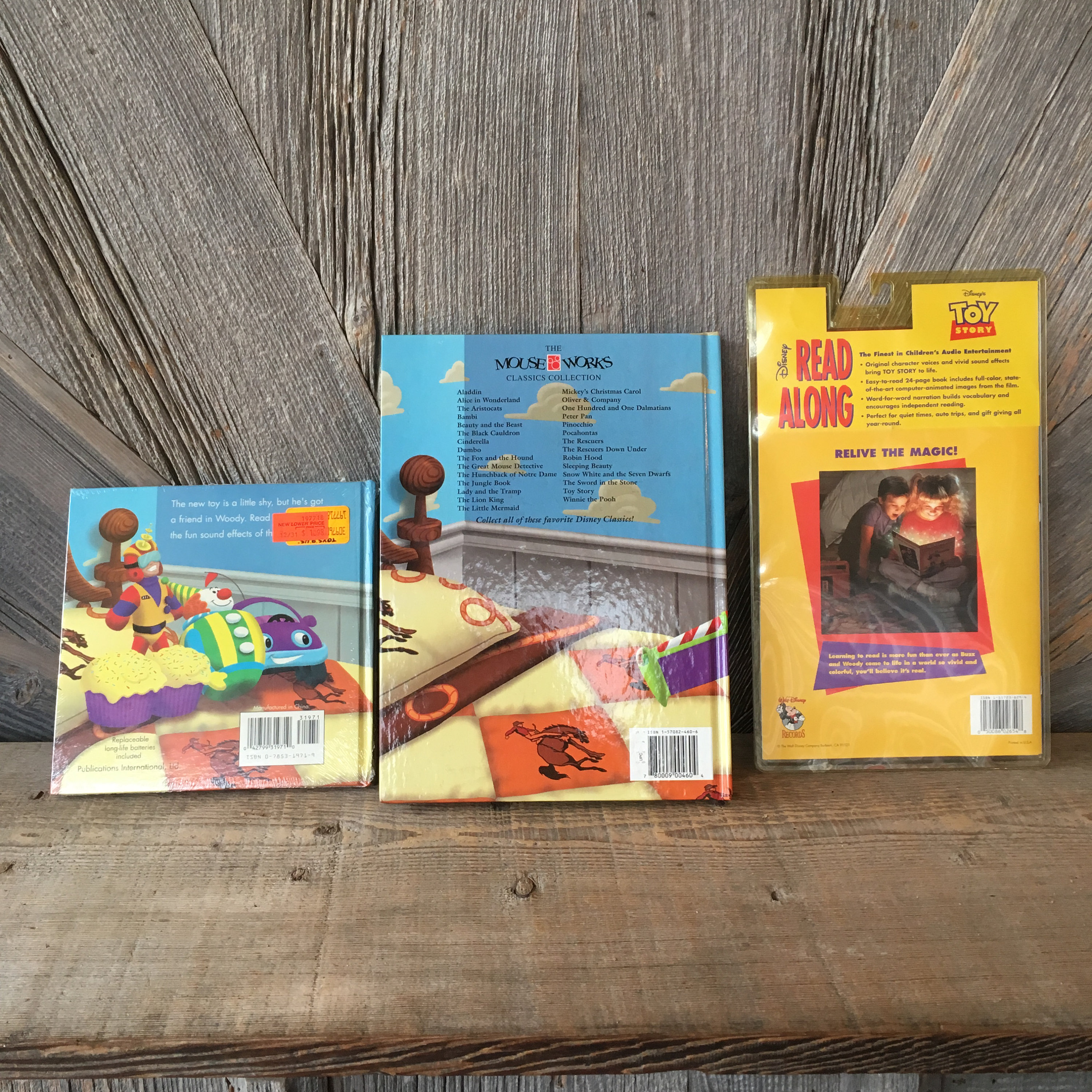 Toy Story Book Woody and the New Toy Playasound Book Read Etsy