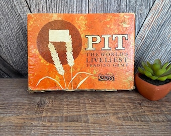 Vintage Pit Card Game, Parker Brothers Pit A Frenzied Card Trading