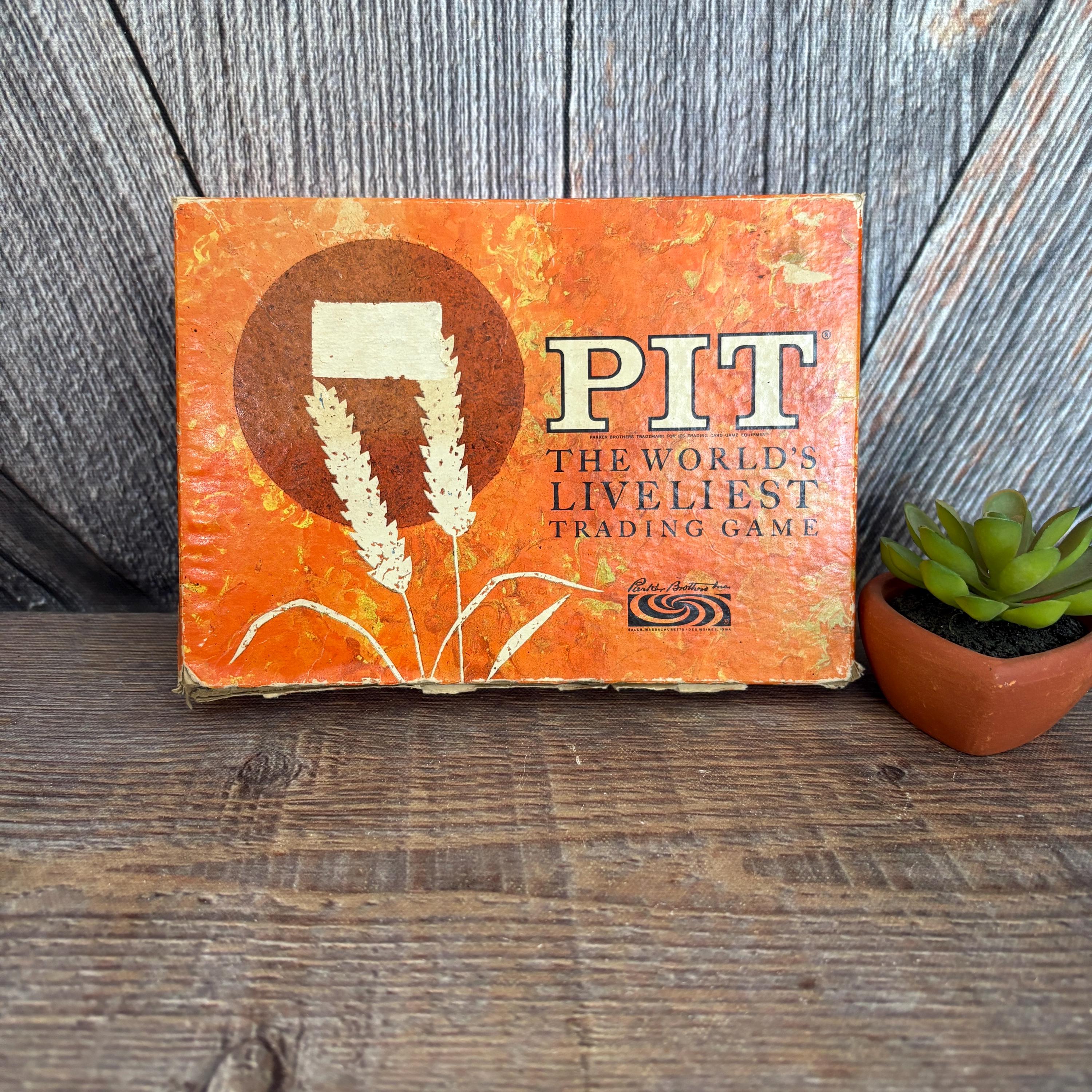 Vintage Pit Card Game, Parker Brothers Pit A Frenzied Card Trading