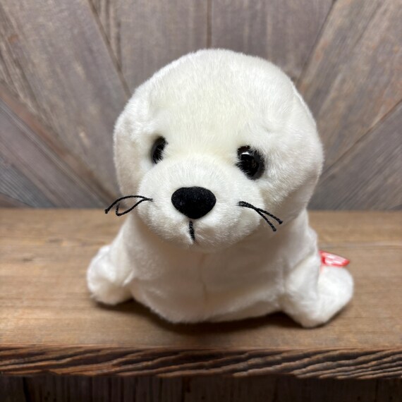 Vintage White Seal Beanie Buddy Large Ty Beanie Baby Beanie Babies