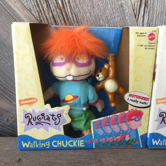 Vintage Rugrats Walking Angelica Tommy Chuckie Motorized 90s Etsy