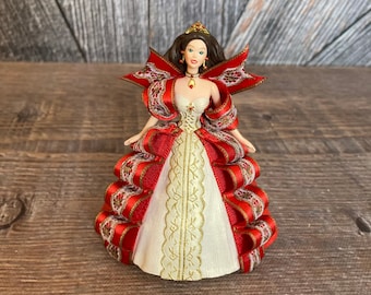 Vintage Barbie Christmas Ornament Hallmark Keepsake Holiday Barbie