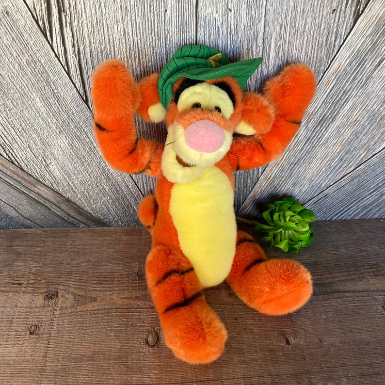 Vintage Tigger Plush Toy Large Tigger Winnie the Pooh Walt | Etsy