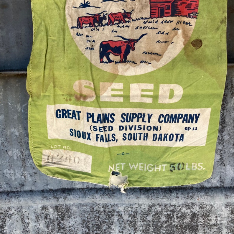 Vintage GTA Coop Great Plains Supply Sioux Falls SD Alfalfa Etsy