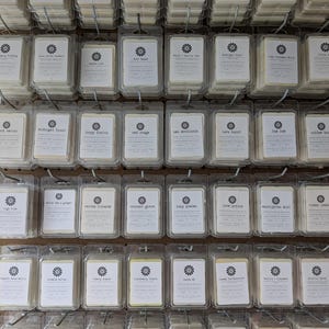 Masculine Wax Melts, 100% Soy Wax, Handmade Gift, Eco Friendly, 6 Pack Clamshell, Premium Scent, Office Scent, Manly Fragrances