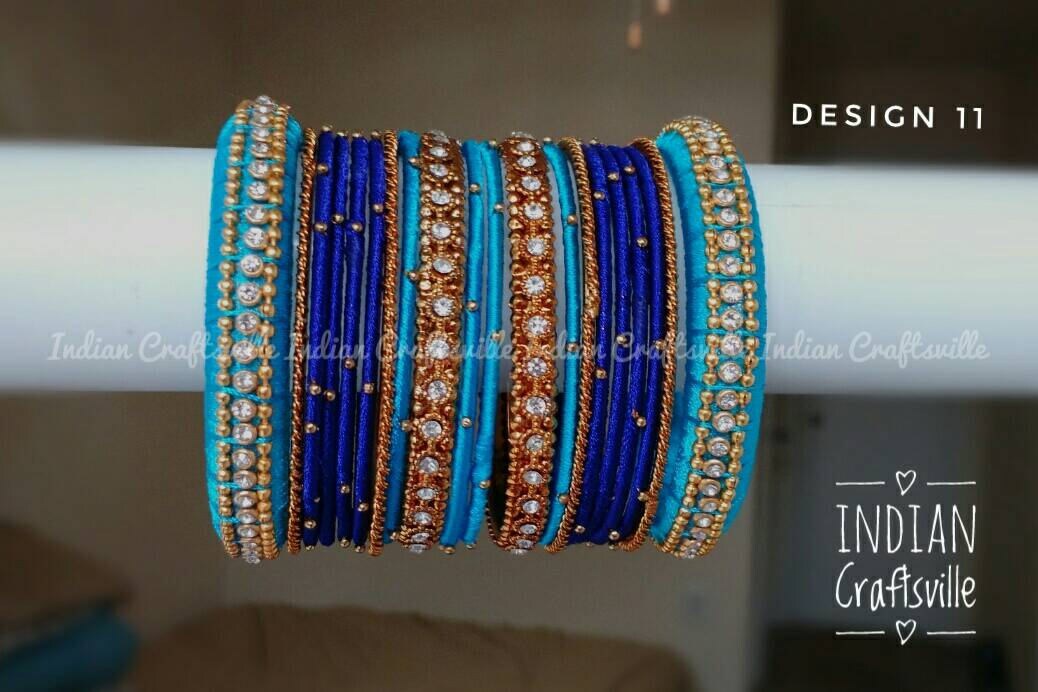 Silk thread shop side bangles