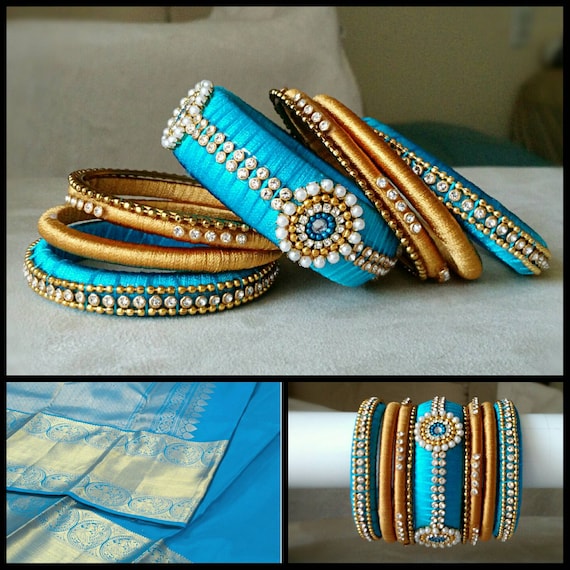 Golden Thread, Inc. Turquoise Pearl Headband