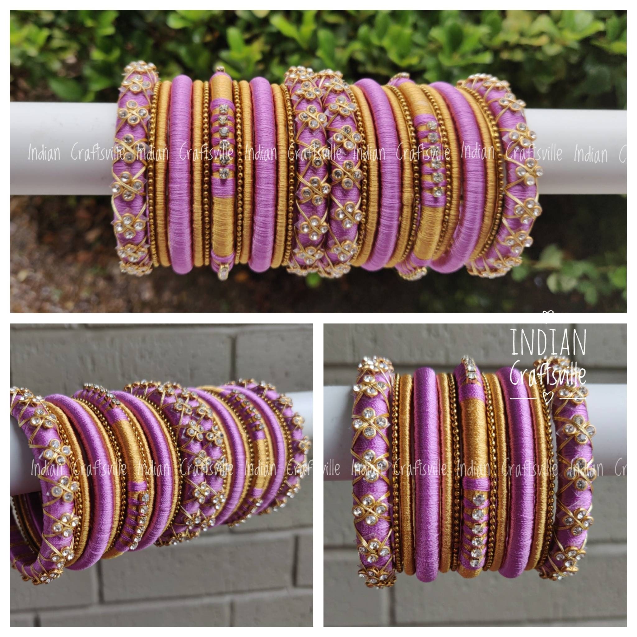Price of shop silk thread bangles