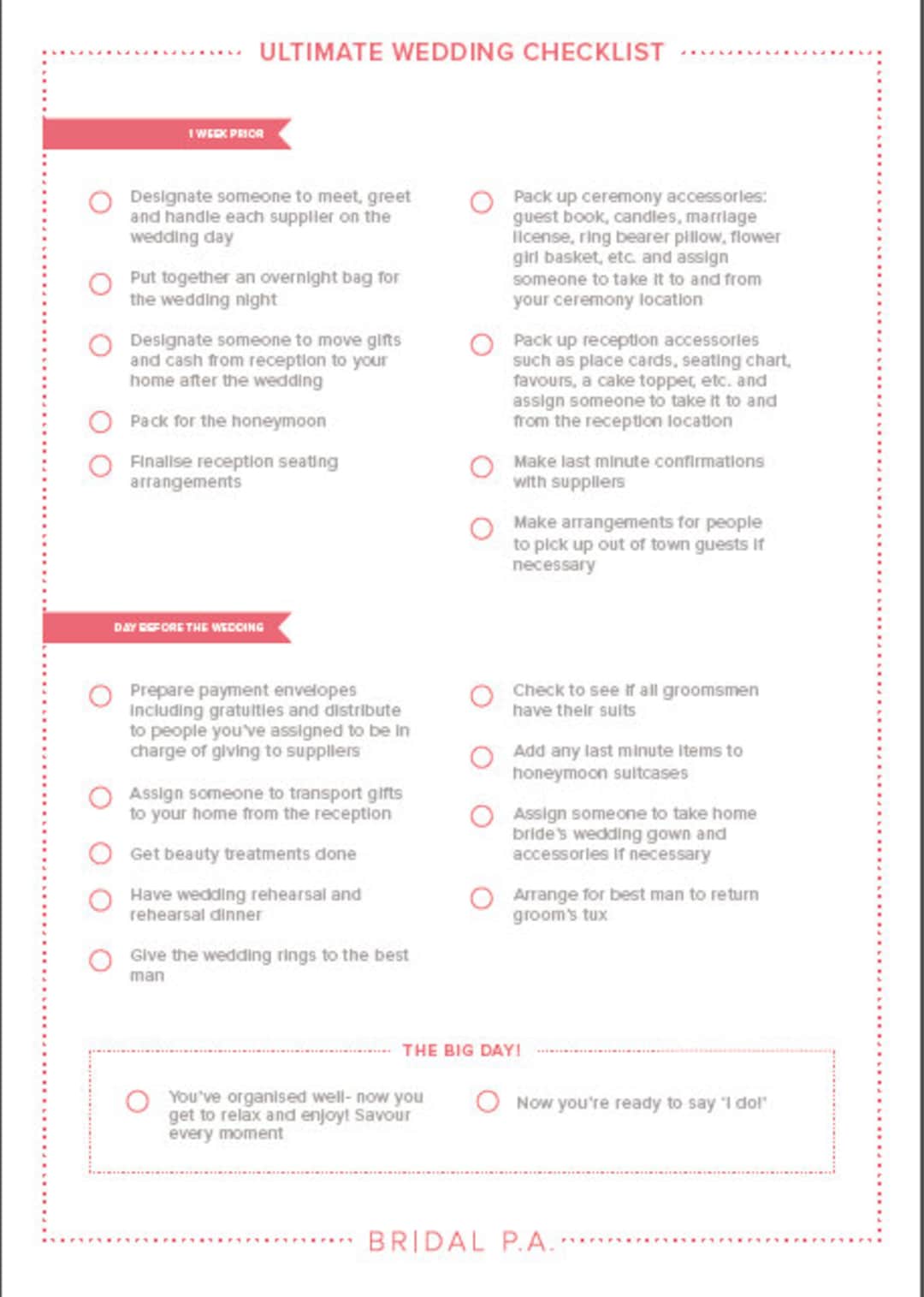 La guida completa dalla A alla Z su come organizzare un matrimonio