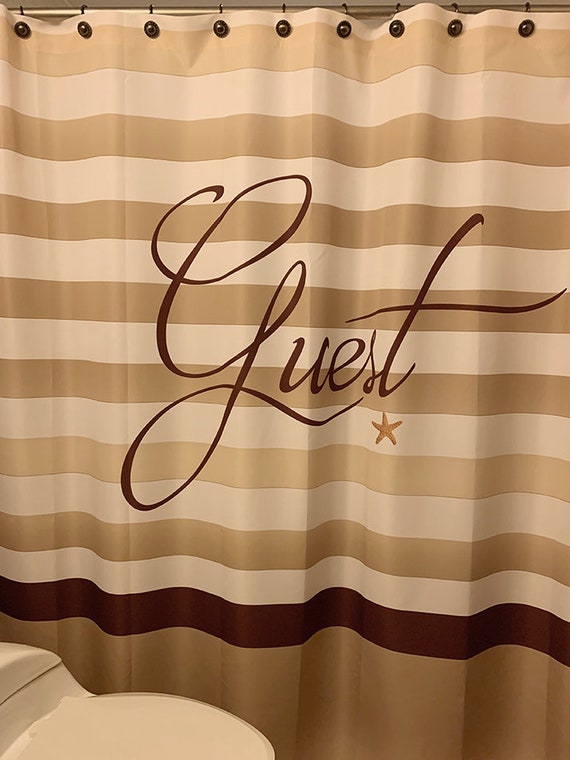 burgundy and gold shower curtain