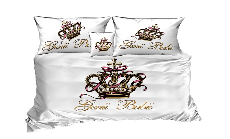 Princess Daybed Bedding Set Crown Loyalty Monarchy