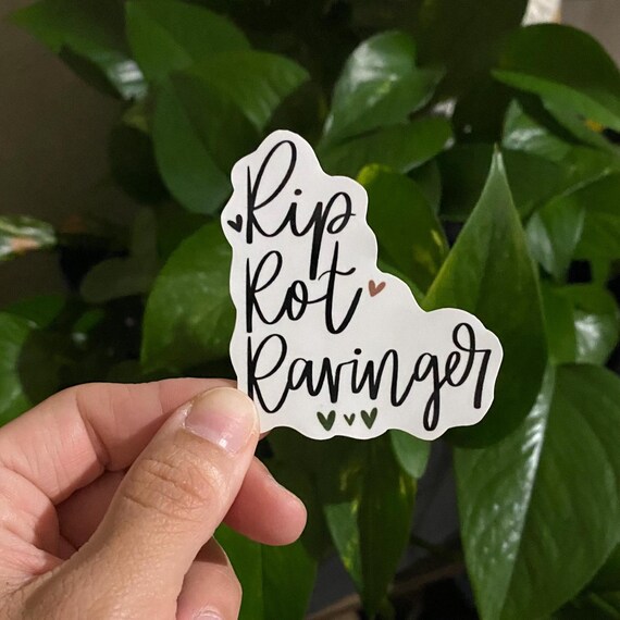 Rip, Rot, Ravinger Sticker: Bookish Romantasy Book Boyfriend
