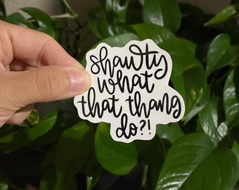 Winston Bishop 'Shawty What That Thang Do' Sticker - New Girl Meme