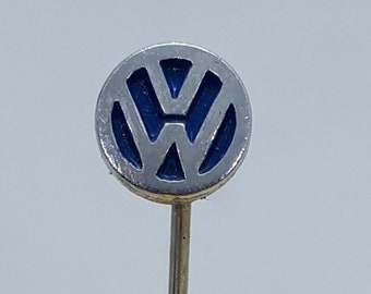 VW Volkswagen Logo ,Germany old vintage pin, badge, lapel, small badge, very rarre pin !