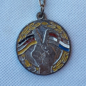 VICTORY - CRO ARMY, Croatia Croatian Army crest coat of arms, vintage keychains