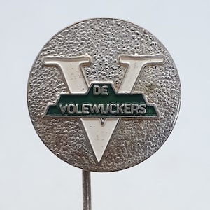 A.V.V. De Volewijckers, Football club Amsterdam, Netherlands, vintage pin, badge