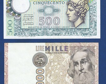Banknote Banconota 50 Lire Lupa Capitolina Etsy