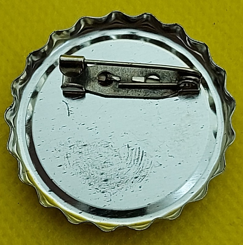 punk badge Bottle Caps ! punk pin PUNK corpse head