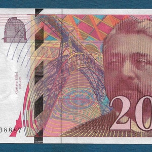 200 Francs 1997. Frankreich Banknoten, Banque de France - Originale Banknoten !