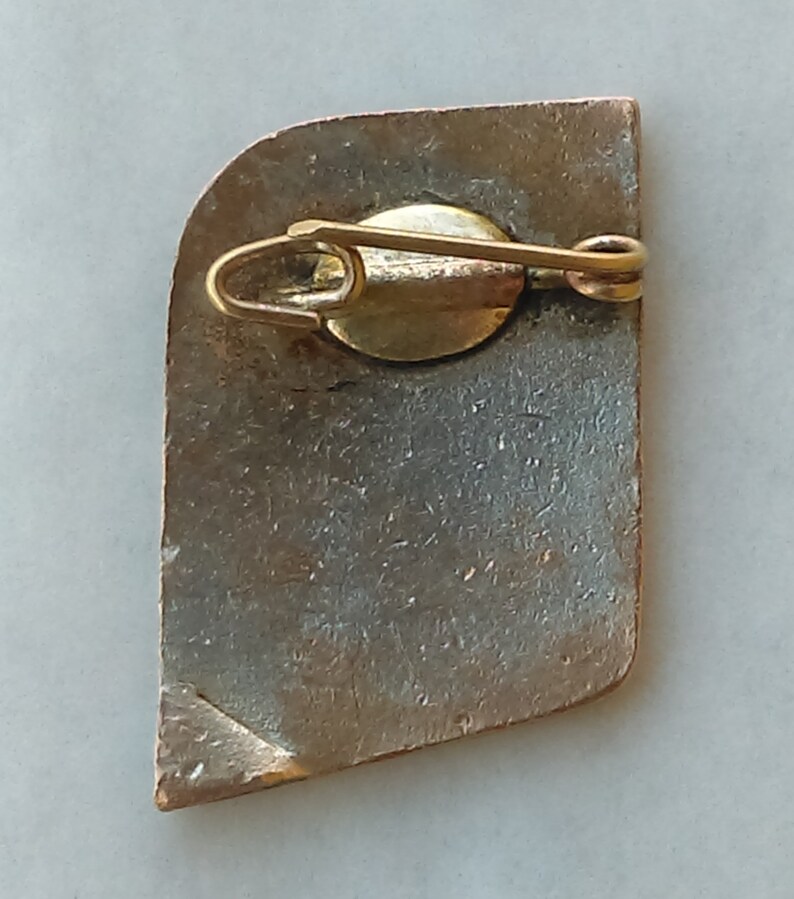 Communism red star hammer pin ! ORA Youth labour action Bratstvo Jedinstvo 1962