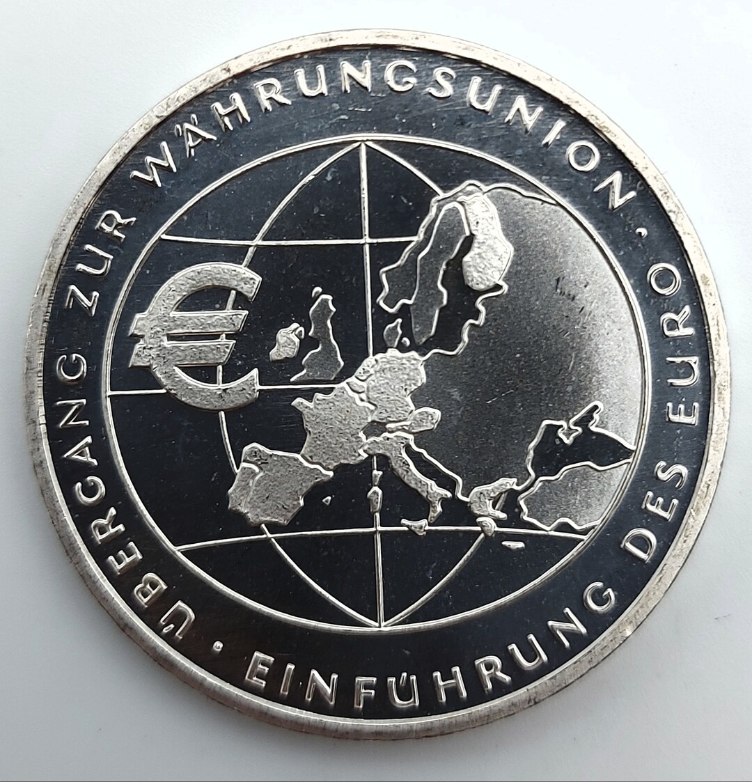 Germany Federal Republic 10 euro 2002. Currency Proof