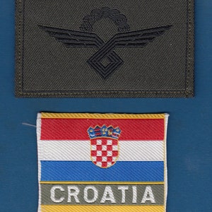CROATIAN air FORCE and air DEFENCE, pilot breast insignia, International Mission
