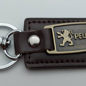 PEUGOT France Auto Firmenwagen, Auto, Automobil, Schlüsselanhänger, Schlüsselanhänger!