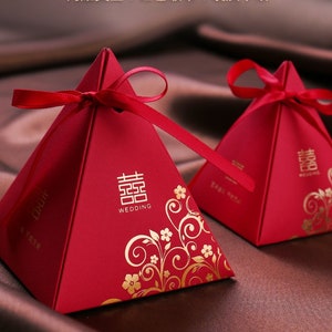 20x Chinese Wedding Double Happiness Favor boxes| Wedding Gift Boxes| Chocolate Boxes