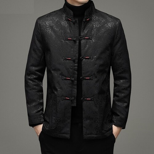 Corduroy Men's Jacket Cheongsam Jacket Chinese Shirt - Etsy