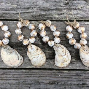 Oyster Shell Napkin Rings Set of Four/coastal table decor/ natural tableware/ coastal house decor