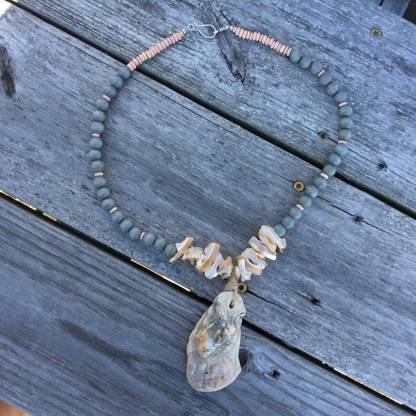 Shell Necklace Etsy
