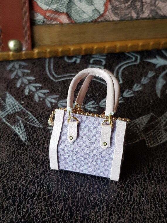 dollhouse miniature handbags