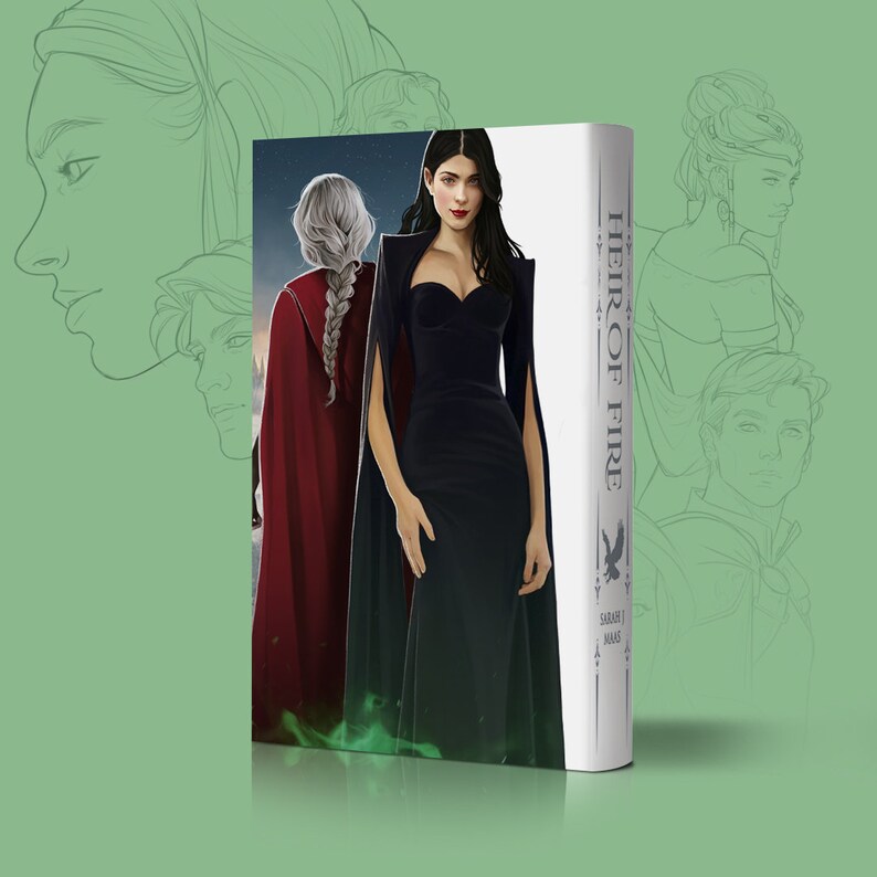 Throne of Glass Dust Jackets FULL SET Etsy Canada