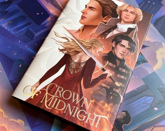 Crown of Midnight, Limited Edition Throne of Glass, Sarah J Maas - Dust Jackets, Officially Licensed