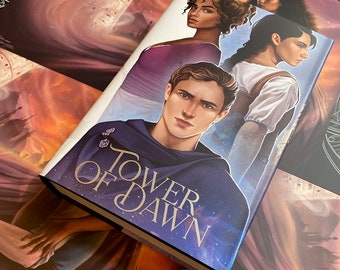 Tower of Dawn, Limited Edition Throne of Glass, Sarah J Maas - Dust Jackets, Officially Licensed