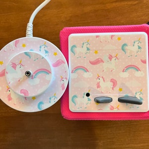 Tonie Top Toniebox cover and charger cover (SET of TWO) PERMANENT adhesive vinyl sticker