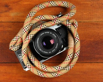 Handmade Natural Rope Camera Strap | Film & Mirrorless Cameras