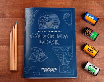 Photography Adult Coloring Book