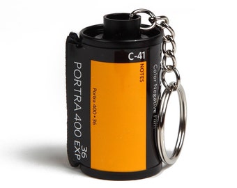 35mm Film Keychain - Kodak Portra 400 Color Film