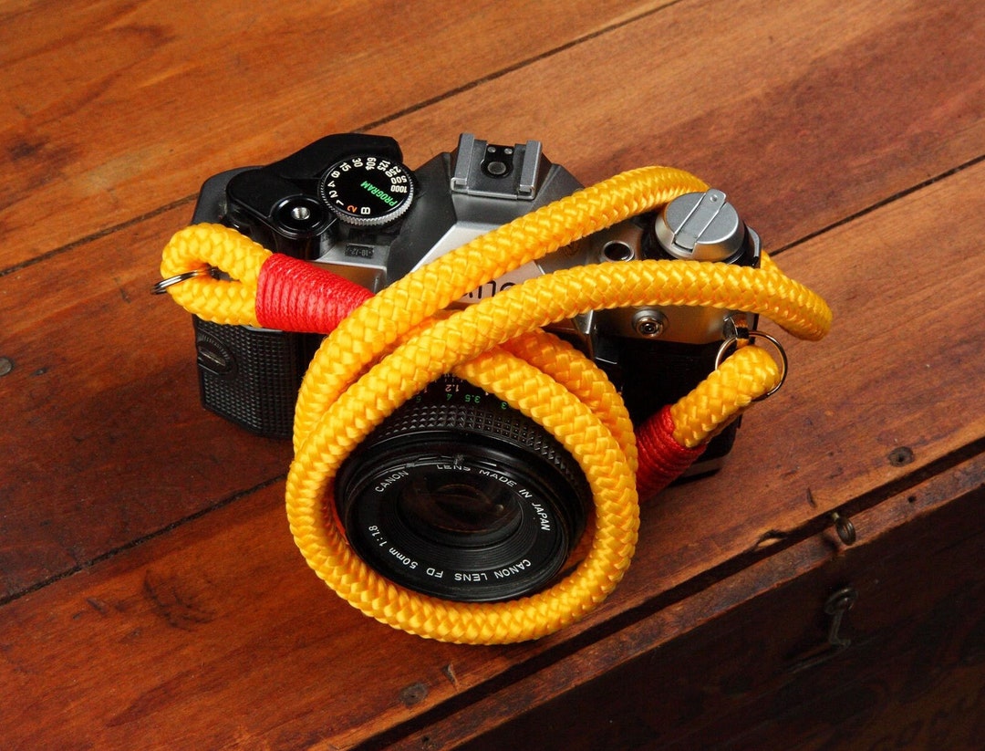 Rope Camera Strap (rochester) | Hand-made Premium Camera Strap - Etsy