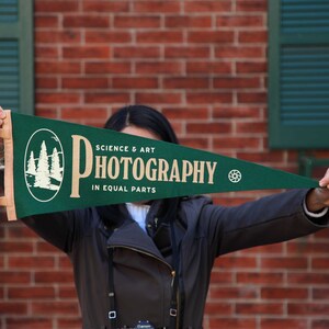 PHOTOGRAPHY Pennant - Science & Art in Equal Parts (Forest)