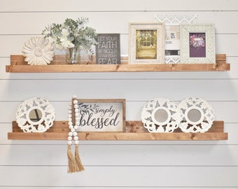 ivory shelves for nursery