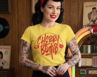 CHERRY BOMB | Unisex Jersey Short Sleeve Tshirt
