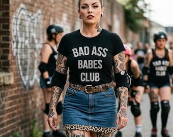 BAD ASS BABES | Unisex Jersey Short Sleeve Tshirt