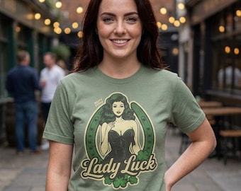 LADY LUCK | Unisex Jersey Short Sleeve TShirt