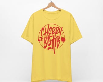 CHERRY BOMB / Unisex Jersey Short Sleeve Tshirt