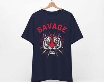 SAVAGE / Unisex Jersey Short Sleeve Tshirt