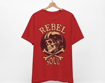 REBEL SOUL / Unisex Jersey Short Sleeve Tshirt